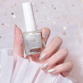Cool dan new arrival ice transparent nail polish no baking long-lasting quick-drying oily non-tearable jelly transparent nude nail polish