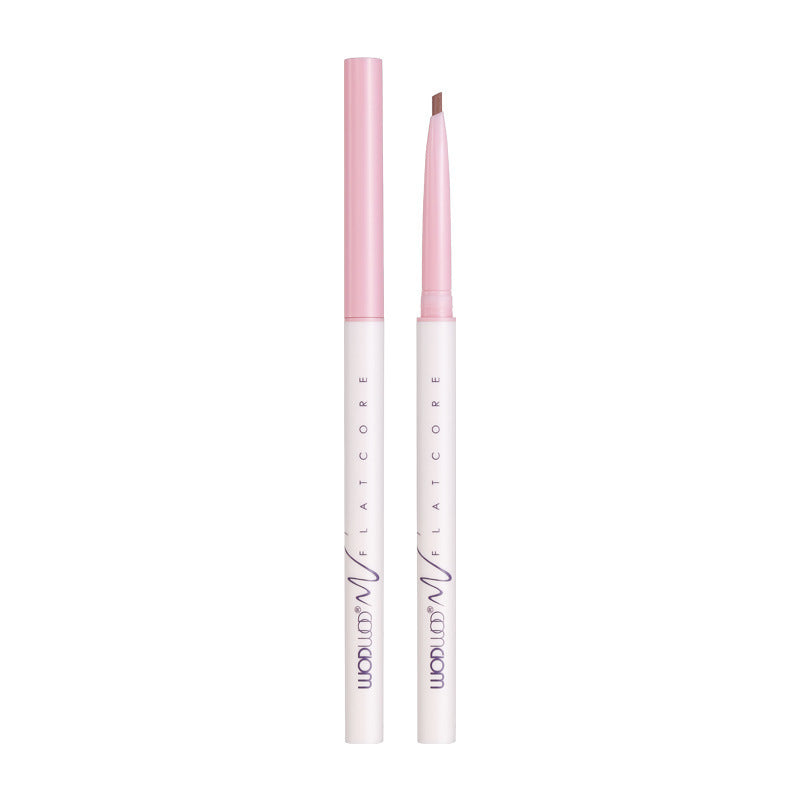 Wodwod silky smooth flat tip gel eyeliner - 3d natural look, waterproof, sweat-proof, smudge-proof, beginner-friendly, faux nude eyeliner