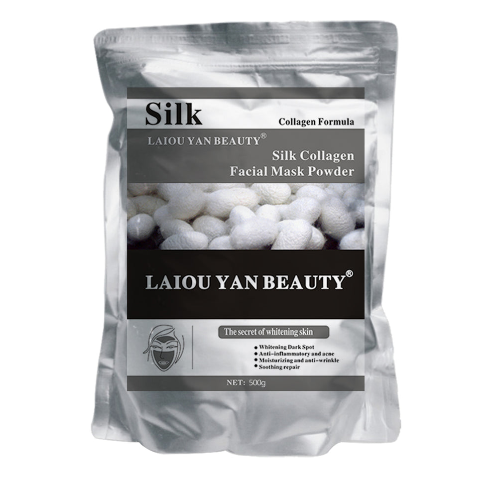 exclusive original protein brightening and moisturizing mask powder, hydrating and moisturizing skin care soft mask powder, export wholesale 500g