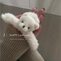 Fall and winter cartoon stuffed gripper hairpin back of head hair gripper cute fashion clip headwear girl shark clip