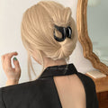 Special-shaped shark clip for women fall and winter popular 2022 new arrival clip high ponytail hair clip back of head hair accessories