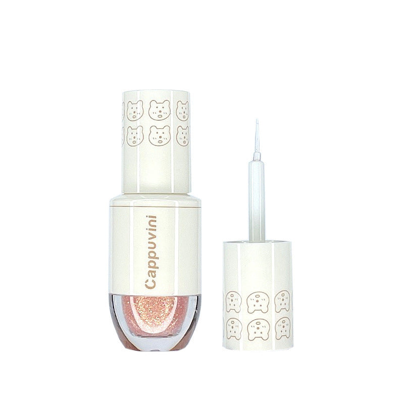 Capavine starry eyeshadow liquid fine shimmer sparkling diamond sequins one tear liquid eyeshadow