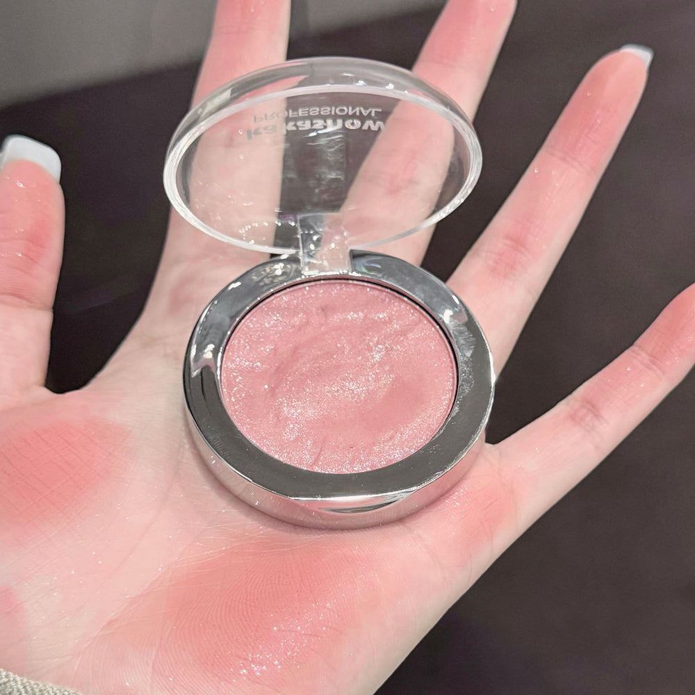 Kakashow diamond multi-purpose powder pearlescent fine sparkling mashed potato highlighting sparkling champagne gold single color eyeshadow