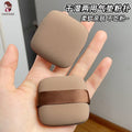 Little girl chocolate biscuit powder puff super soft and compliant wet and dry dual use air cushion powder puff liquid foundation sponge makeup powder puff