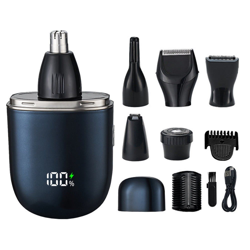 Electric hairdresser carving scissors whitening eyebrow trimmer nose hair trimmer shaving super clean full body washable beard trimmer