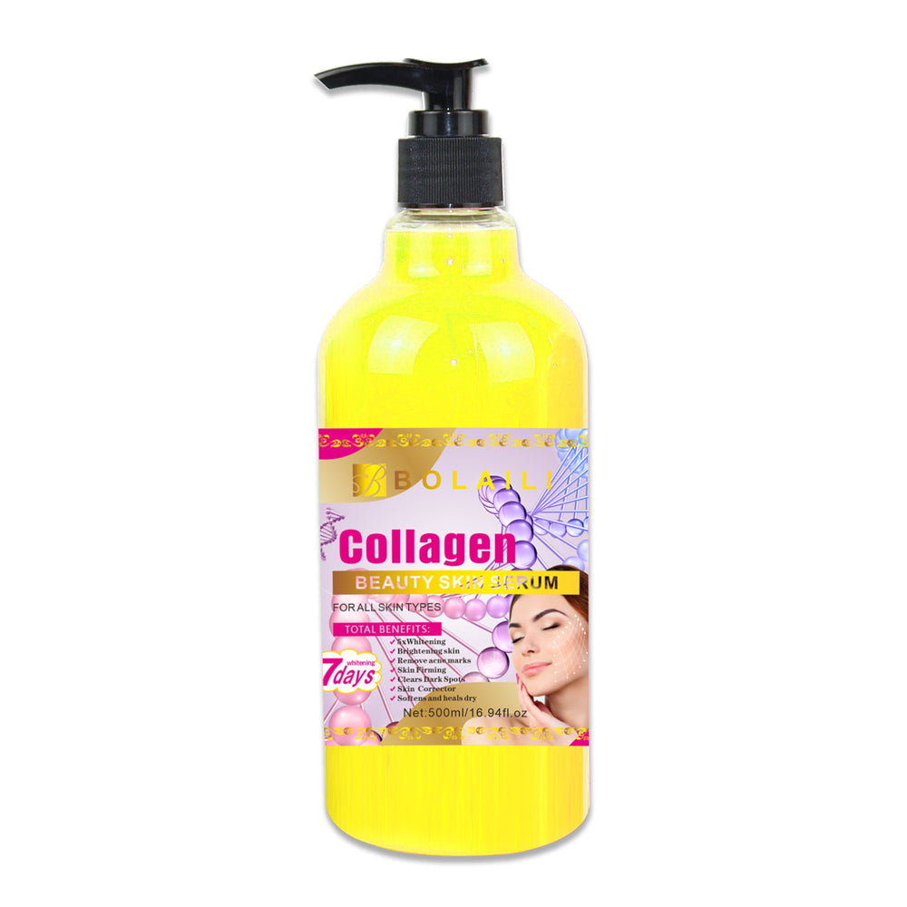 aha fruit acid solution anti-wrinkle repair arbutin essence brightening moisturizing brightening collagen serum