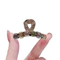Casualeasiest for match rhinestone gripper female elegantfashion back of head half-tied gripper hair clip new arrivalkorean style side clip headwear