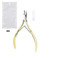 Vietnamese stainless steel cuticle nippers portable d501 finger toe dead skin remover barbed skin nippers manicure tool