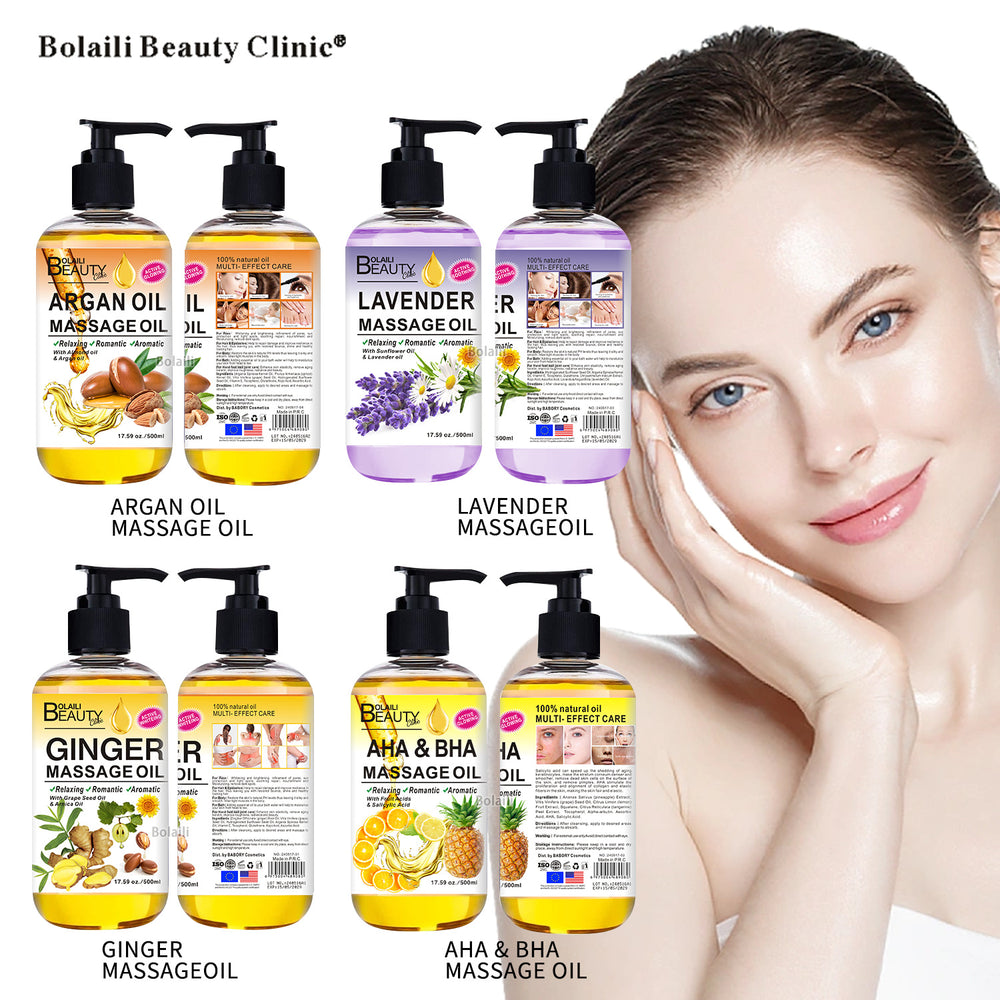 foreign trade moisturizing essential oil firming facial body spa moisturizing skin scraping full body massage compound essential oil