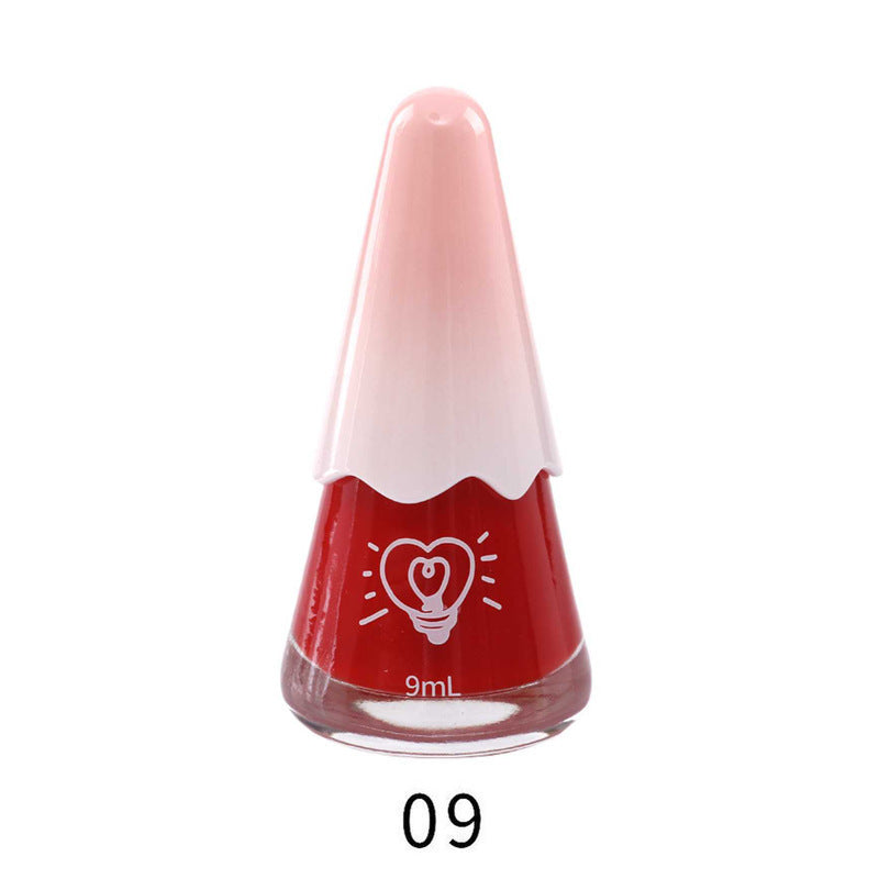 Nail polish, no baking, quick drying, tearable, water-based, peelable, wholesale, autumn and winter, cherry, hand and foot nail polish wholesale