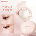 Makeup novo gilt stand-up painting high-gloss powder pearlescent fine shimmer explosive clear nature stereo facial brightening and contouring