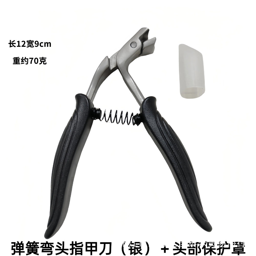 new arrival elbow large opening nail clippers oblique nail clippers thick nails hard pliers anti-splash nail clippers