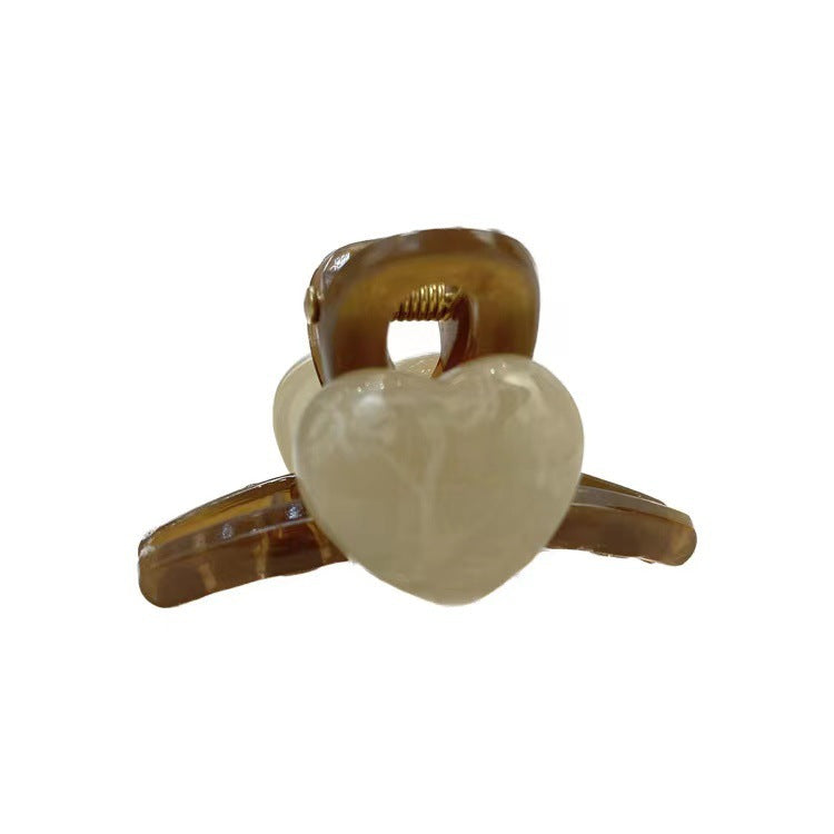 Sweet heart hair clip - cute side/front hair clip for women - summer hair accessory for bangs