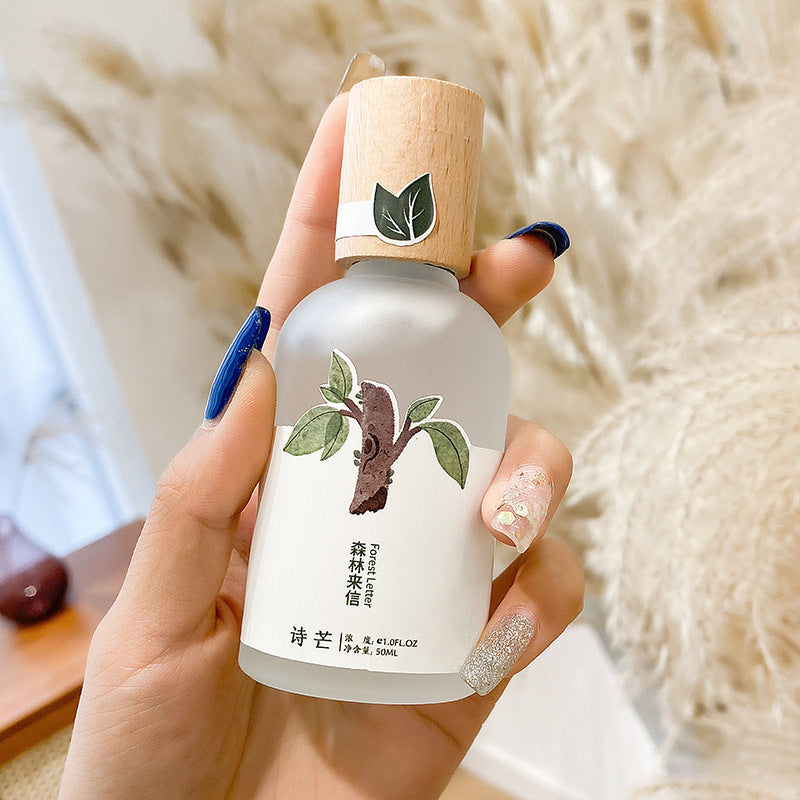 Niche perfume for men and women - long-lasting eau de toilette - fresh scent - suitable for students - fruity peach and mandarin scent - women's perfume