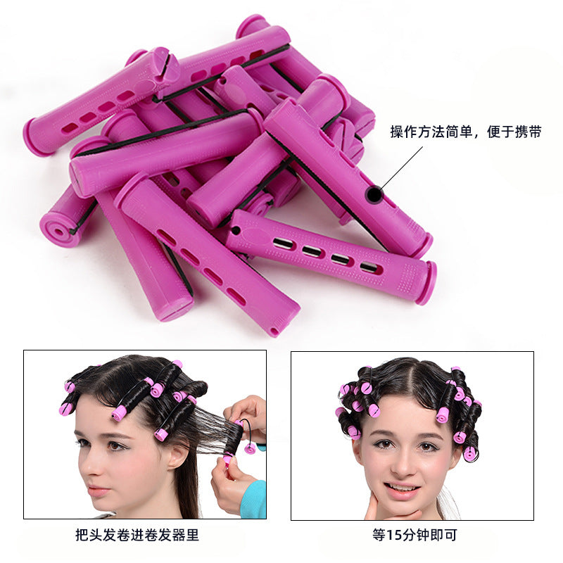 Dai european and american style hair rollers with cover cross-border multi-specification package lazy hair rollers with free comb in stock directly from the manufacturer