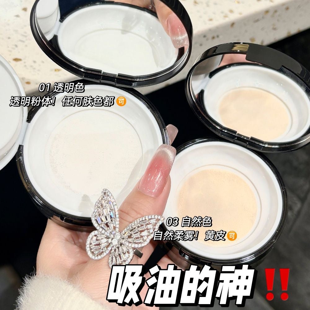 Novo soft focus seamless setting powder - oil control, long-lasting, waterproof, sweat-proof, non-caking, flawless finish - perfect for students