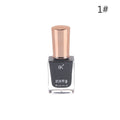Bk summer new arrival: 36-color trendy oil-based nail polish - peel-off, no-bake, long-lasting, smudge-proof, brightening manicure