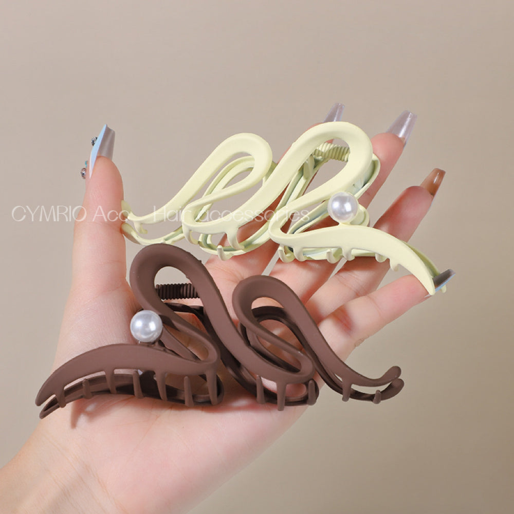 Classy metal gripper large back shark clip hairpin 2024 new classyaccessible luxury clip headwear hairpin