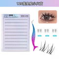 120 small flames lower eyelashes + tweezers