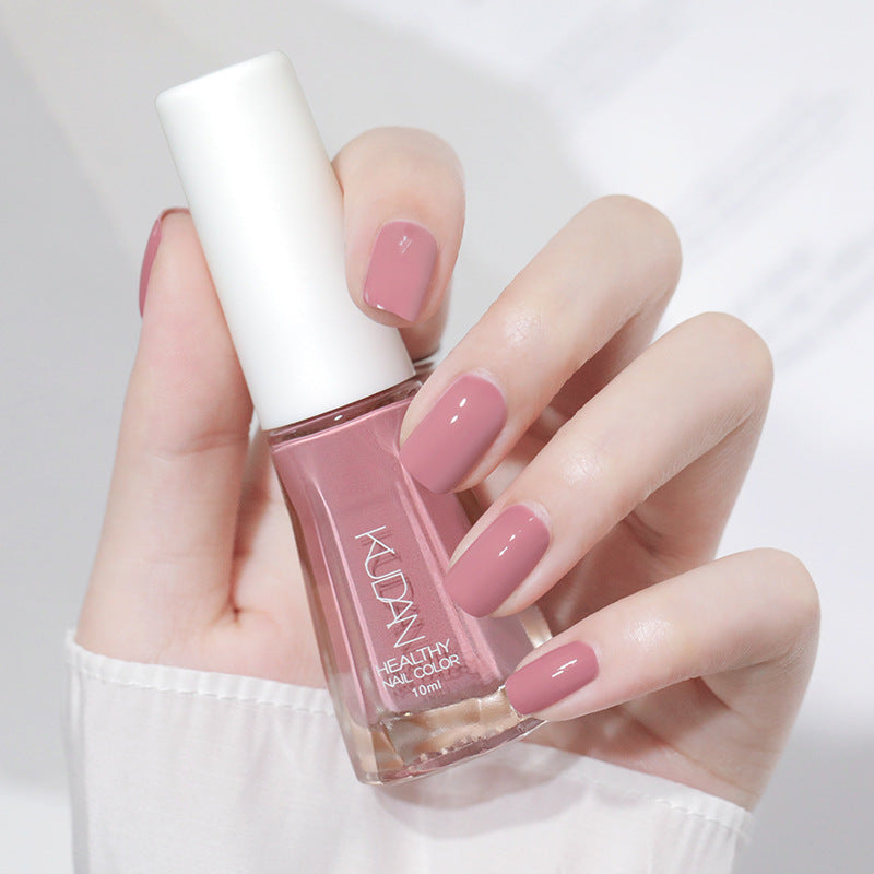 Kudan water-based nail polish 10ml - no bake, long-lasting, peel-off, clear base coat - wholesale from manufacturer