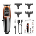 new product led digital display electric hair clipper hairdresser stainless steel washable brushed motor engraving household hair clipper