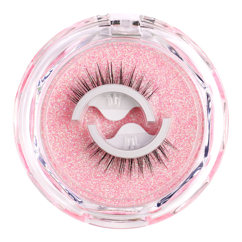 Ready-to-ship, glue-free, self-adhesive false eyelashes from the manufacturer. wholesale multi-pair, one-piece, long and slender black band false eyelashes with adhesive strip for lazy users