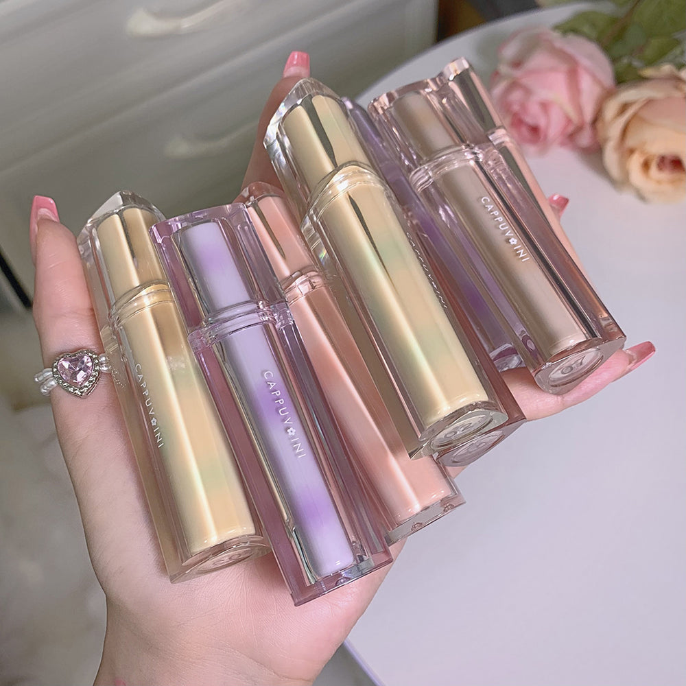 Cappuvini iced tea mirror lip glaze - watery glass lip color, waterproof, long-lasting lipstick - wholesale