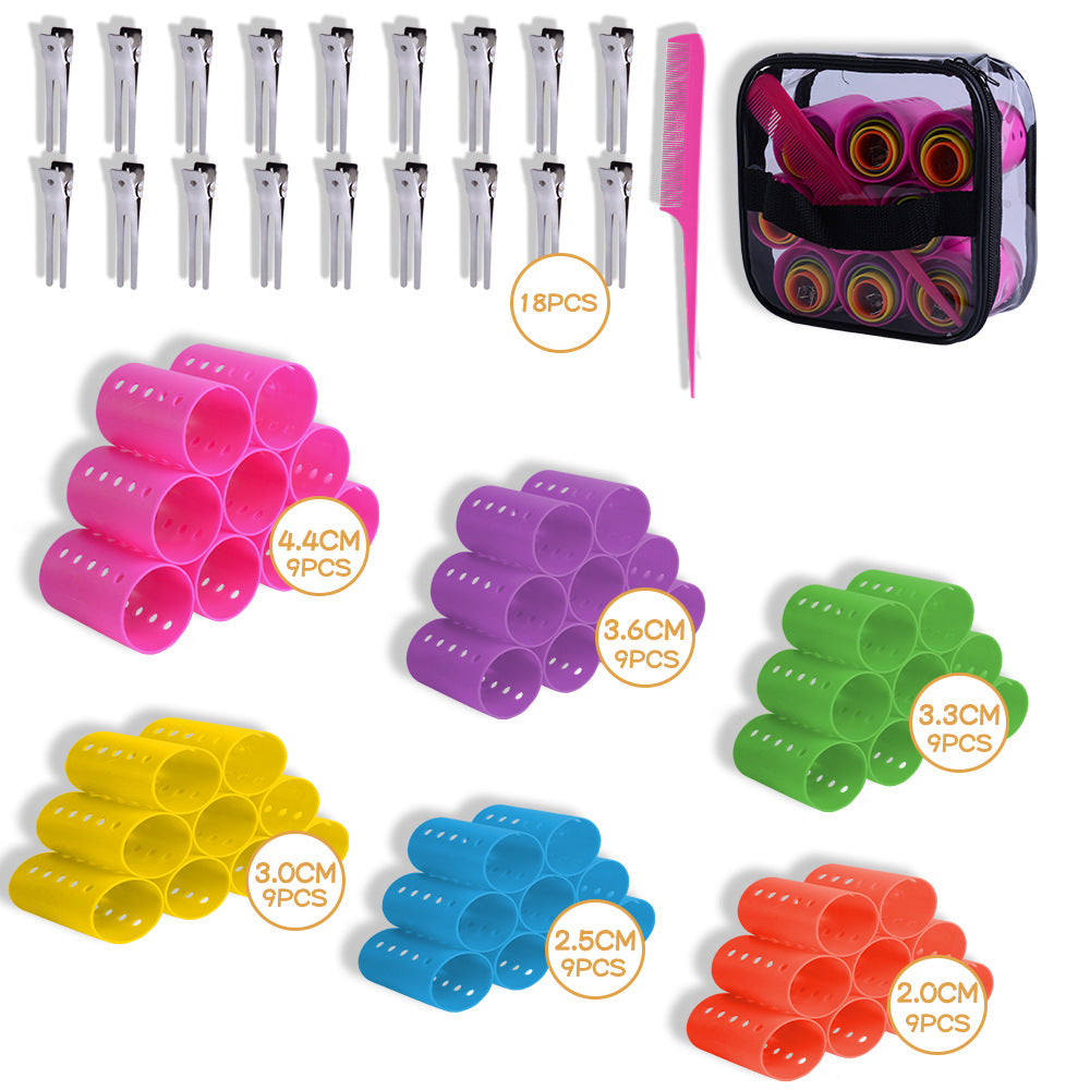 Amazon hair roller makeup bag set - heatless hair curler kit for cross-border e-commerce
