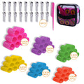 Amazon hair roller makeup bag set - heatless hair curler kit for cross-border e-commerce
