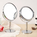Makeup mirror desktop desktop rotatable magnifying glass princess mirror double-sided dressing mirror mirror for home storage home