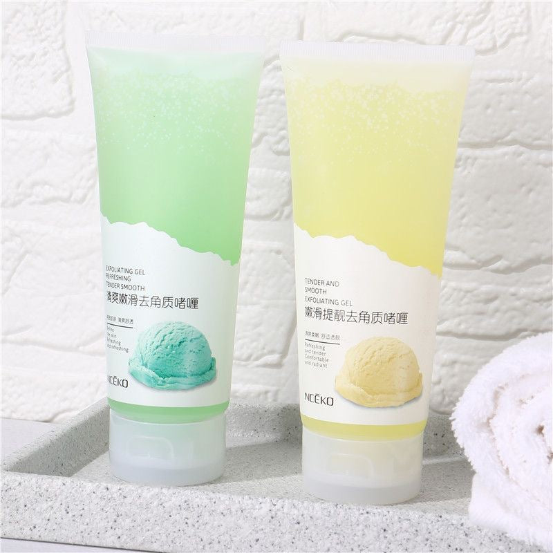 Liyan shijia refreshing firming exfoliating body deep cleansing women's facial exfoliating brightening skin 220g