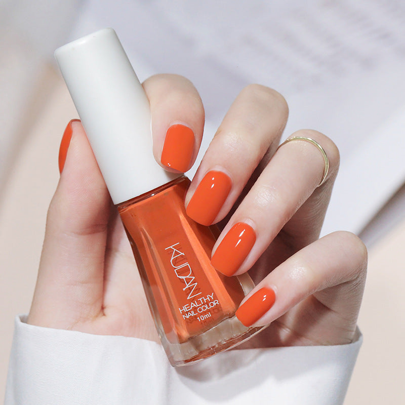 Kudan water-based nail polish 10ml - no bake, long-lasting, peel-off, clear base coat - wholesale from manufacturer