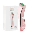 Ready-to-ship amazon moisturizing blade women's shaver, washable epilator, body hair trimmer, eyebrow razor