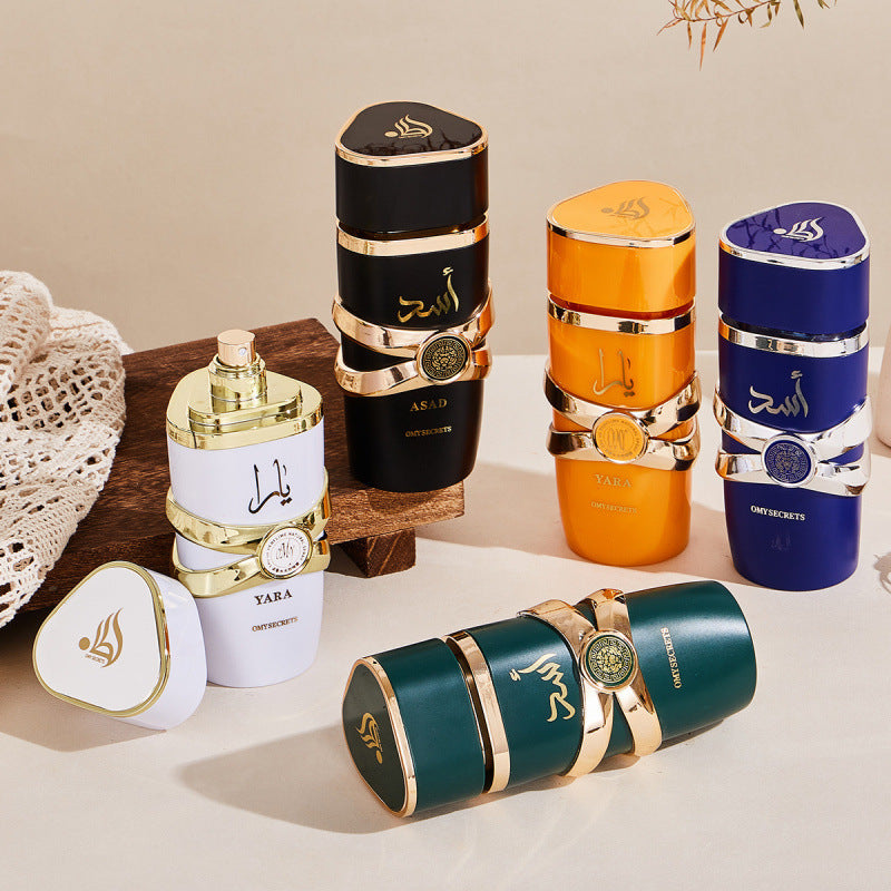 hot-selling asad perfume, long-lasting for women, foreign trade arabian style yara woody fragrance, middle eastern men's perfume