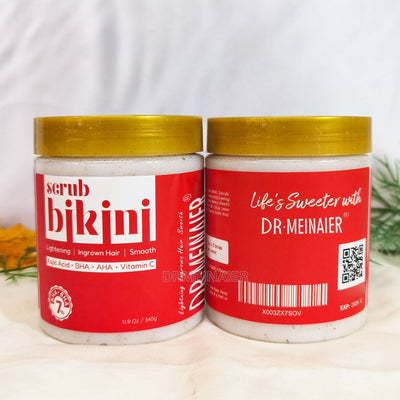 export exfoliating bath salt for dry skin - deep cleansing, moisturizing, and smoothing - perfect for bikini lines