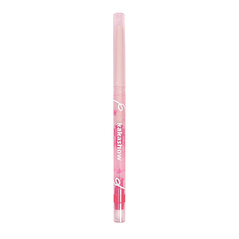 Kakashow matte lip liner matte matte lip liner, not easy to fade, comes with lip brush sharpener