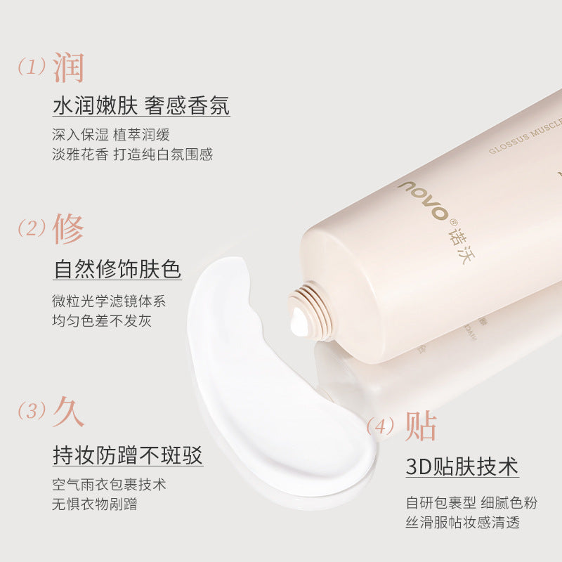 Novo niacinamide brightening body cream moisturizing, refreshing, moisturizing, waterproof, anti-sweat, non-stick powder, can be used all over the body