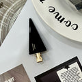 Shen yue's same gold label design triangle makeup clip cute girl retro hair clip easiest for match seamless clip bangs clip