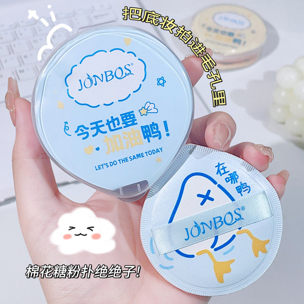 Jonbos mini finger puff beauty egg foundation cushion concealer finger makeup sponge