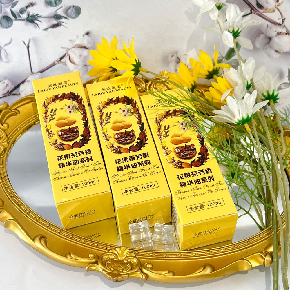 floral fruit tea aromatic essential oil, facial and body dual-use moisturizing and brightening rose nourishing essence oil 100ml