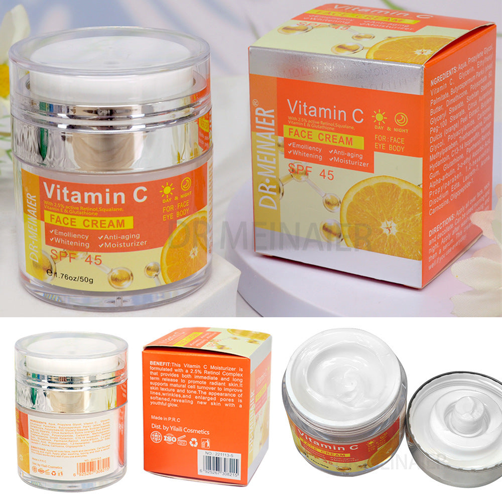 hyaluronic acid collagen facial cream hydrating and moisturizing turmeric retinol moisturizing cream 50g foreign trade wholesale