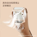 Electric foot callus remover - rechargeable, portable 10-in-1 foot file with vacuum and exfoliating foot scrubber