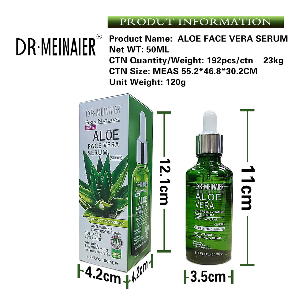 exclusive supply of aloe vera repair essence 50ml facial brightening, firming and nourishing essence export wholesale hot style