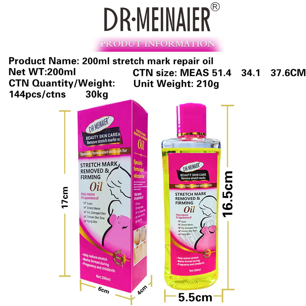 stretch mark essential oil multi-effect moisturizing pregnant oil to reduce fine lines and melanin whole body bb massage oil 200ml