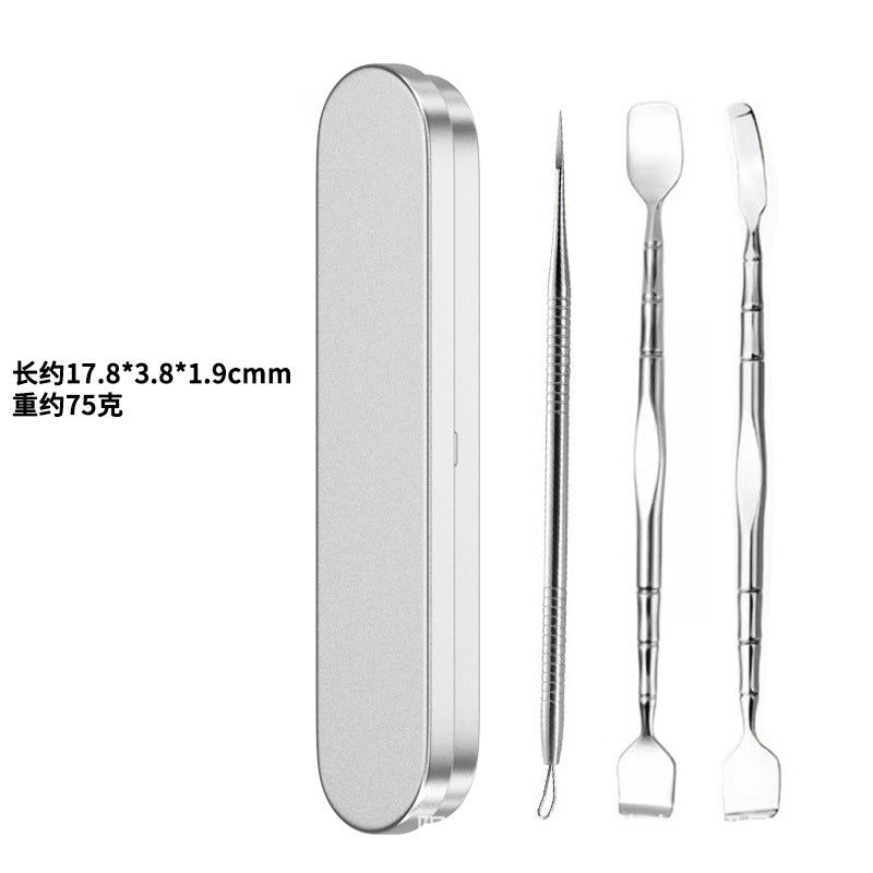Ready-to-ship acne needle stainless steel cell clip facial cleansing tool nose blackhead scraper acne clip beauty tool