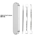 Blackhead scraper 3-piece set + iron box
