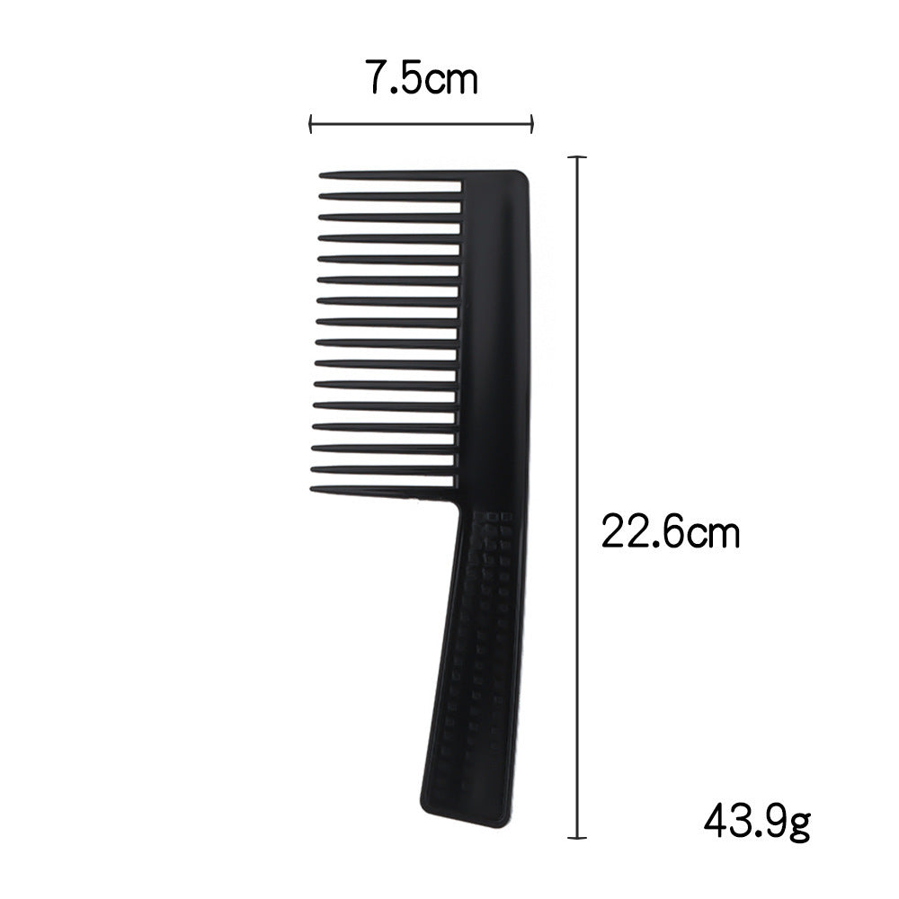 Hairdressing comb cross-border various combs barber shop special comb pointed tail dual-purpose oil head comb can be printed with logo and fixed color