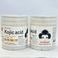 kojic acid scrub 350g - deep cleansing exfoliating bath salt for kojic acid scrub sugar