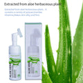 aloe vera mousse facial cleanser 450ml foaming cleanser gentle deep cleansing hydrating moisturizing cleansing batch