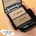 Novo 3d sculpting duo contour palette - highlight & contour all-in-one for face, nose, and shadow